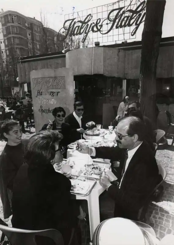 a pranzo da un italy and italy