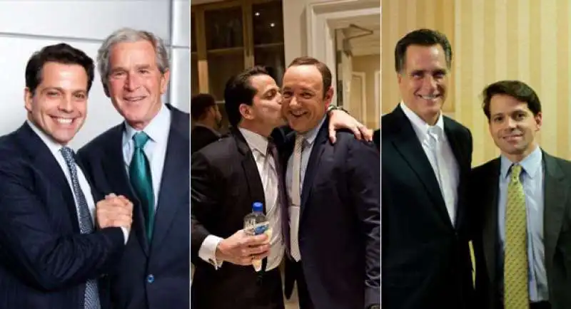 anthony scaramucci con bush spacey romney