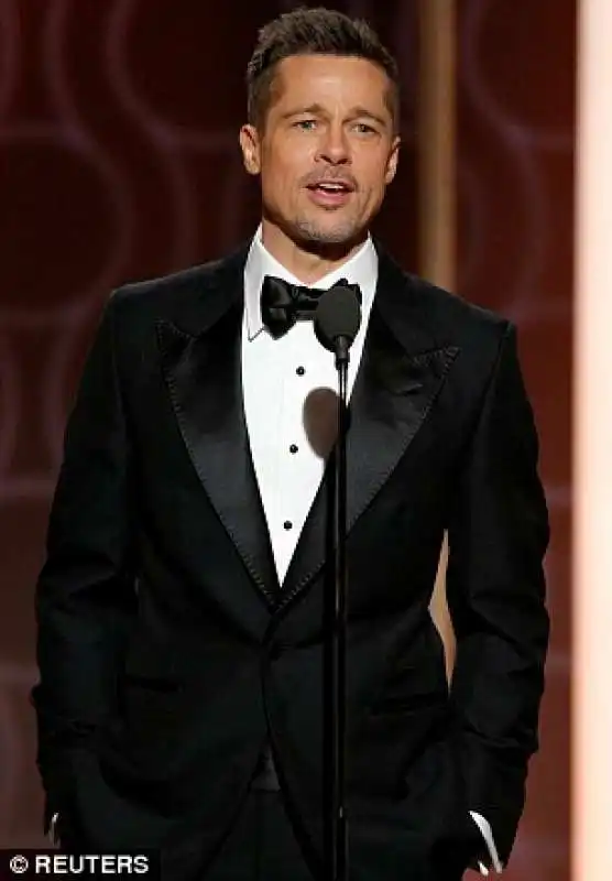 brad pitt ai  golden globes