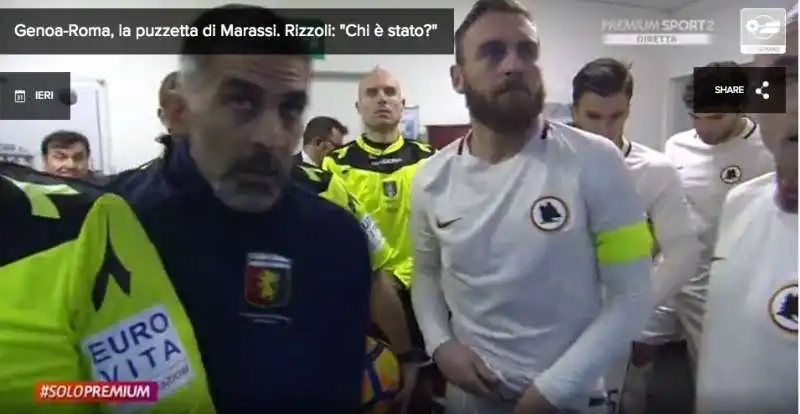 daniele de rossi il peto di marassi