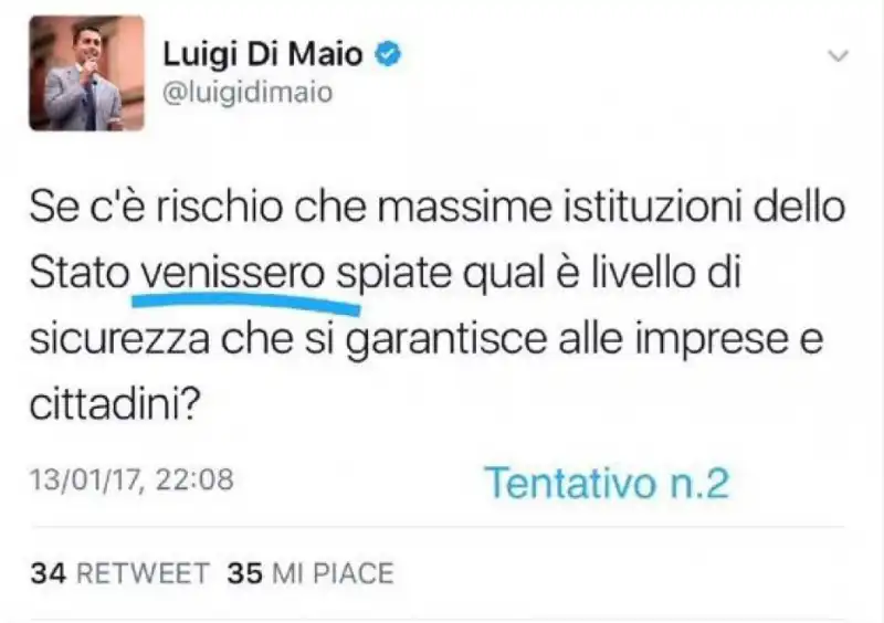 DI MAIO TWEET 1