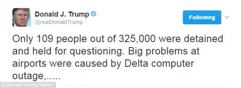 donald trump tweet