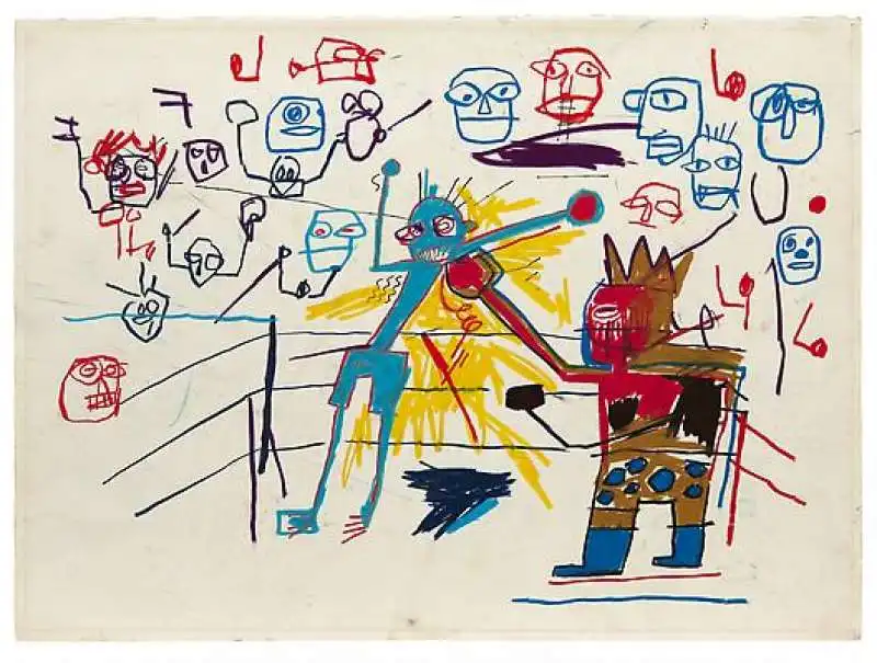 il basquiat comprato da dicaprio