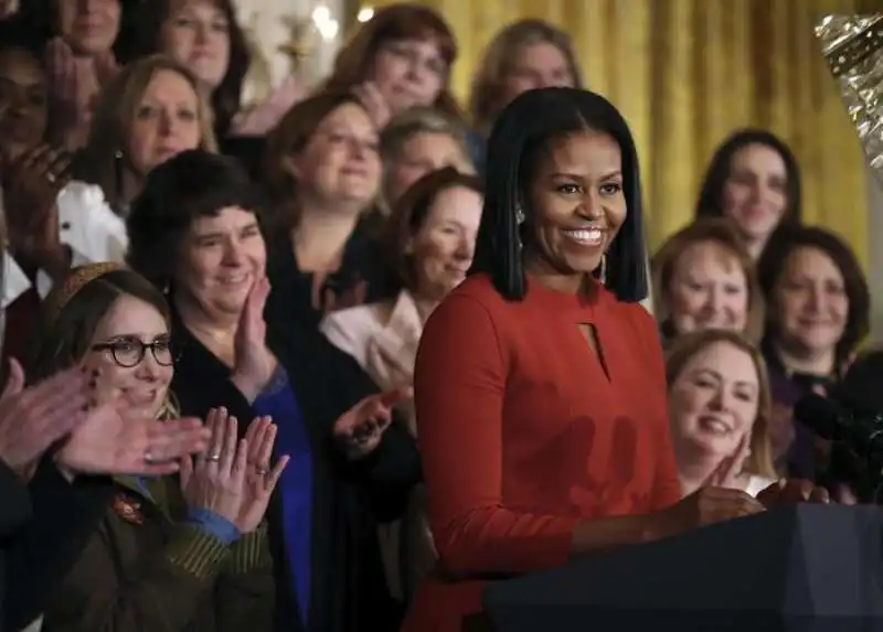 IL DISCORSO DI ADDIO DI MICHELLE OBAMA   