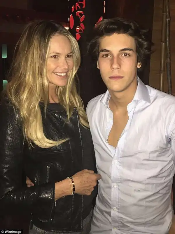 il figlio di  busson e elle macpherson