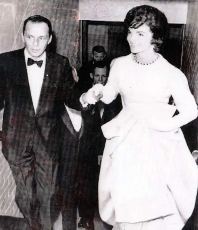 jackie con frank sinatra