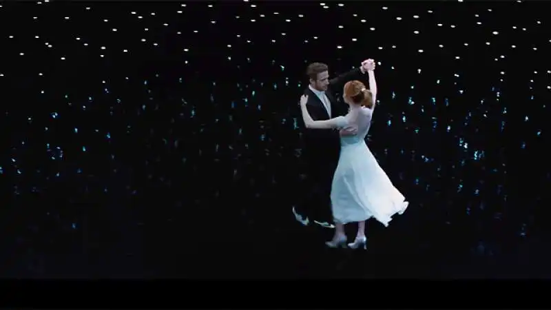 la la land  di damien chazelle con emma stone e ryan gosling