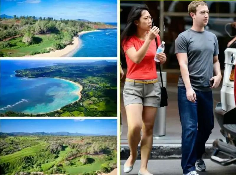 LA PROPRIETA DI ZUCKERBERG ALLE HAWAII  