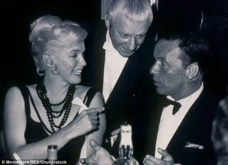 marilyn con frank sinatra