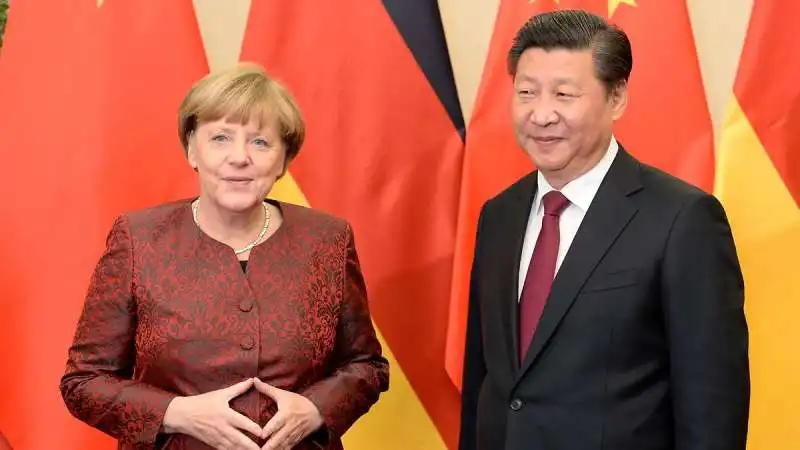 merkel cina1