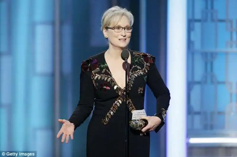 meryl streep e il discorso contro trump