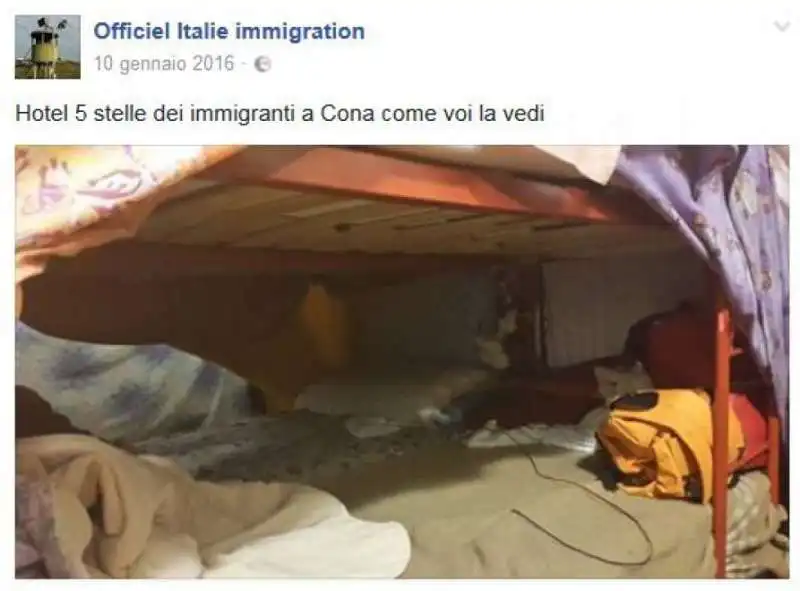 migranti nel cpa di cona