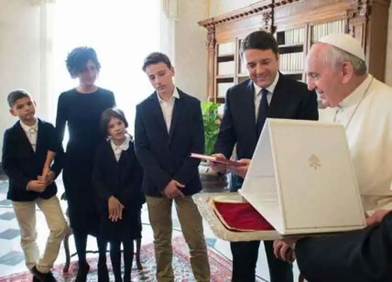 RENZI PAPA FRANCESCO