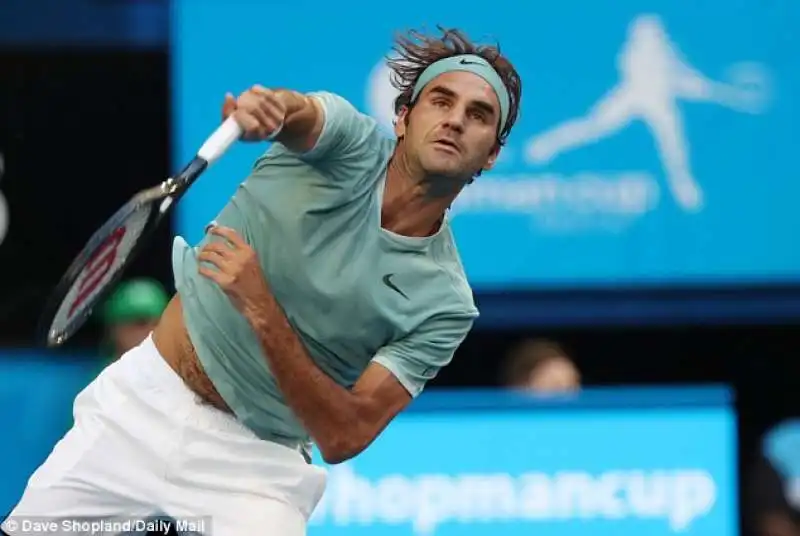 ROGER  FEDERER  A PERTH