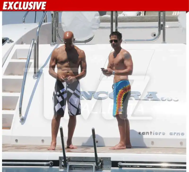 tom barrack in barca con rob lowe