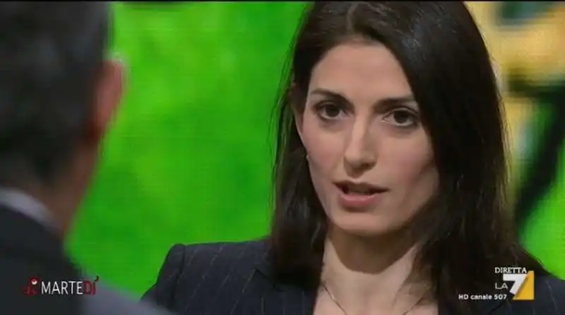 VIRGINIA RAGGI A DI MARTEDI