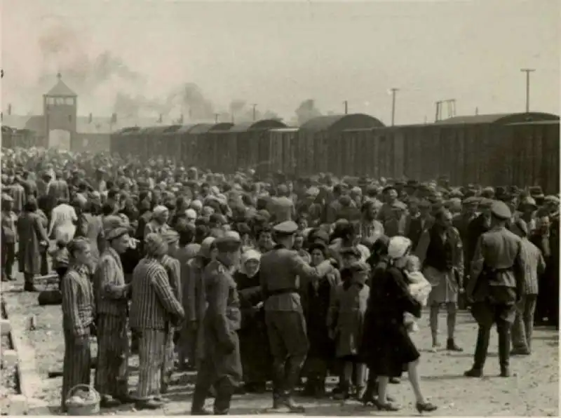 Auschwitz selezione detenuti