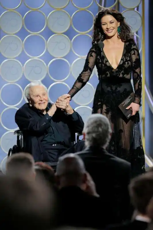 catherine zeta jones kirk douglas