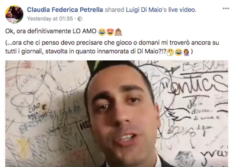 claudia petrella e di maio