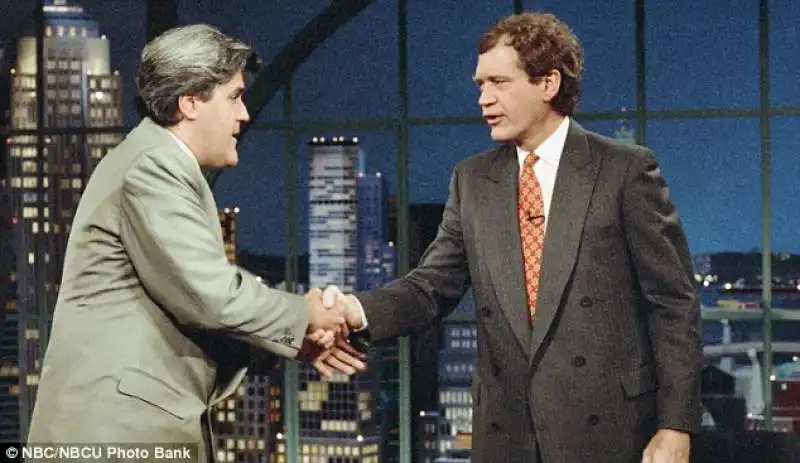 david letterman jay leon