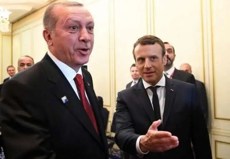 erdogan  macron