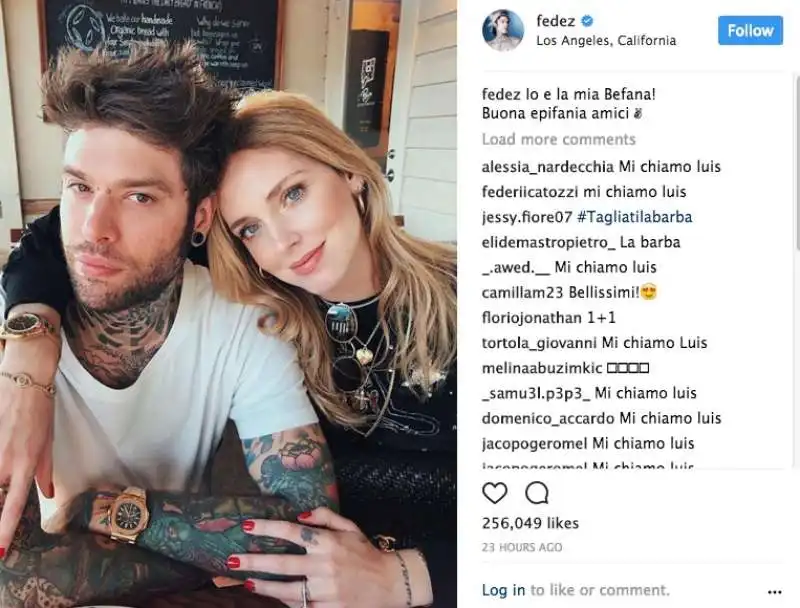 fedez chiara ferragni