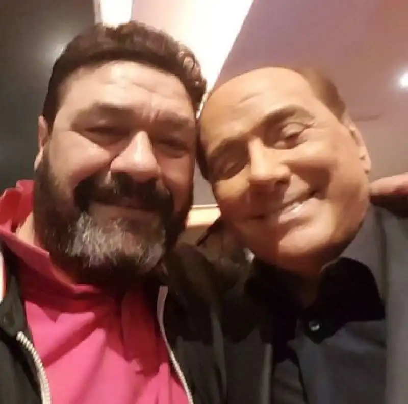 franco con berlusconi