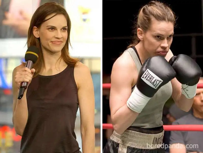 hillary swank in million dollar baby