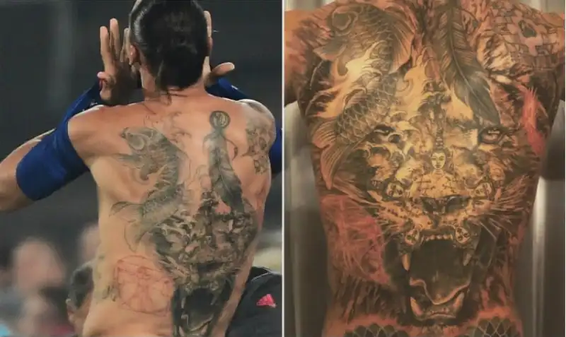 ibra tatuaggio