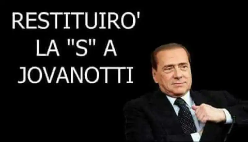 IL MEME SULLE PROMESSE ELETTORALI DI BERLUSCONI