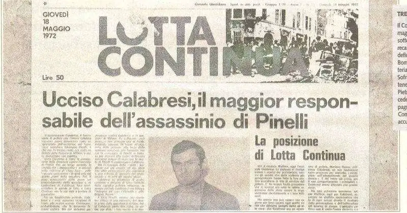 lotta continua calabresi