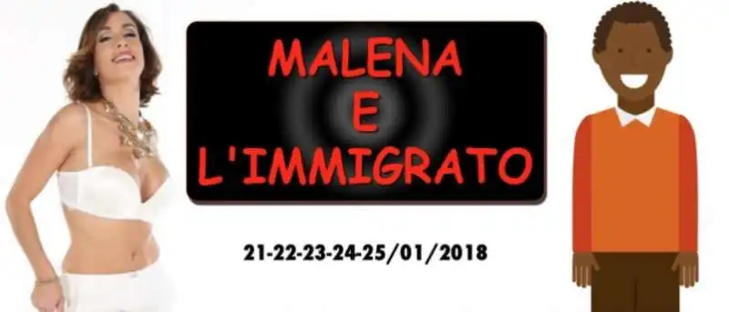 malena e l immigrato