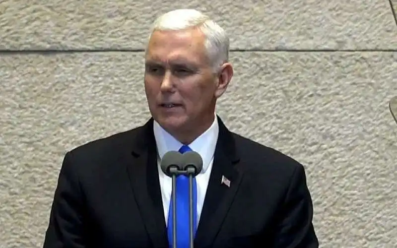 MIKE PENCE ALLA KNESSET