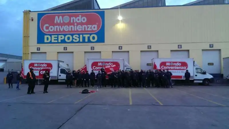 mondo convenienza sciopero