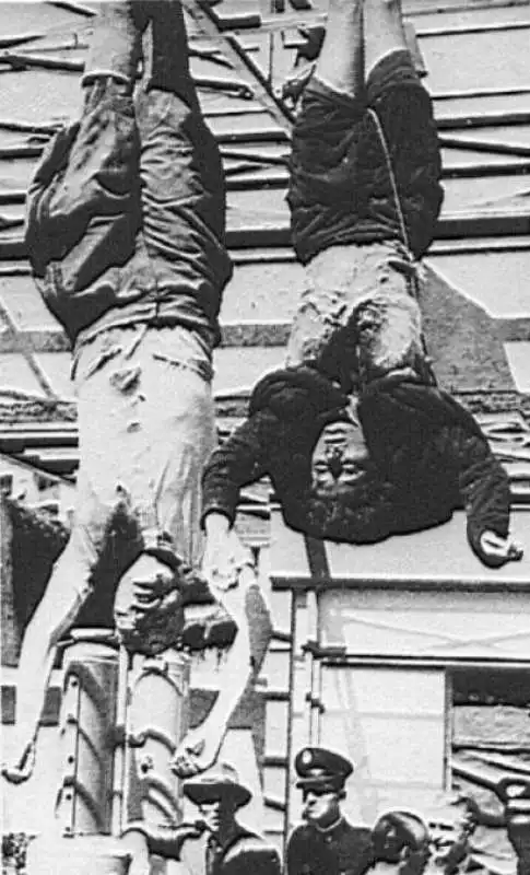 mussolini  e claretta petacci