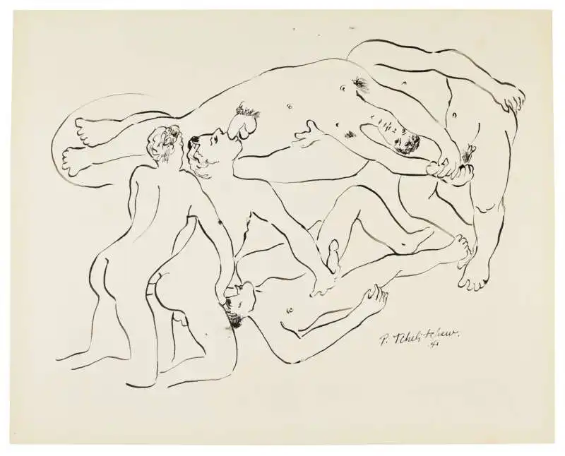 p tchelitchew erotic scene