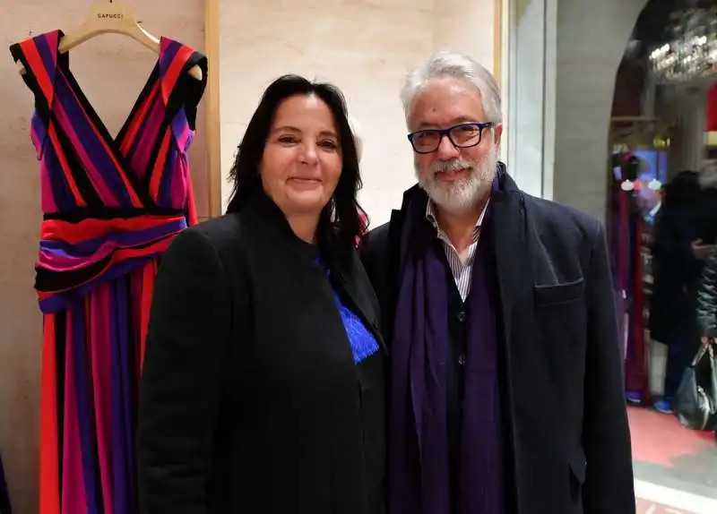 paola santarelli con enrico capucci