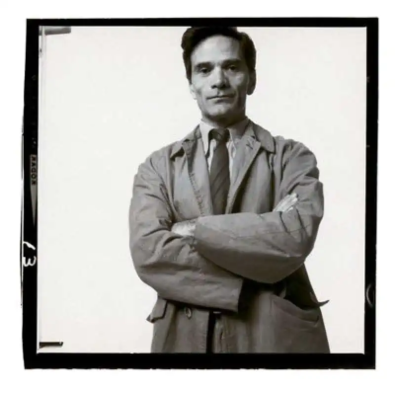 pier paolo pasolini by richard avedon