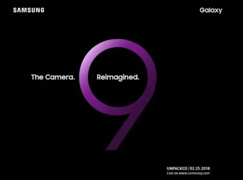 SAMSUNG S9 ANNUNCIO