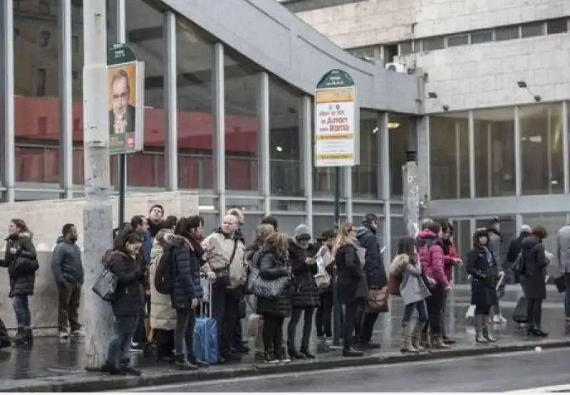 SCIOPERO DEI TRASPORTI PUBBLICI A ROMA