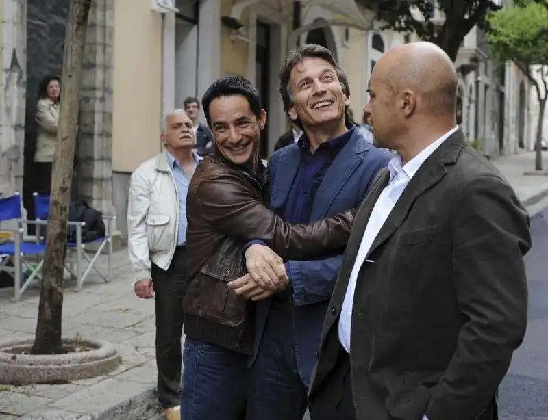 sul set di montalbano