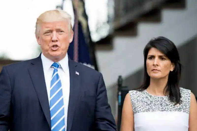 TRUMP E NIKKI HALEY