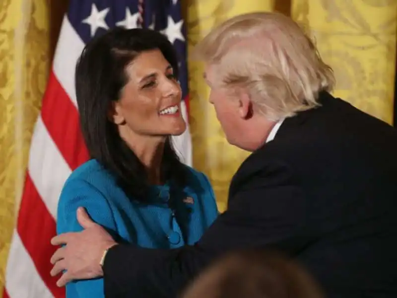 TRUMP E NIKKI HALEY  