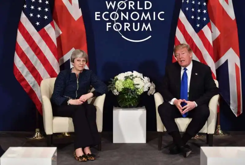 trump e theresa may