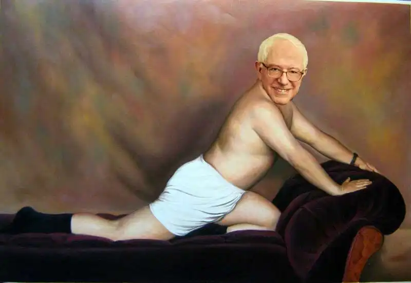 BERNIE SANDERS COME GEORGE COSTANZA IN SEINFELD