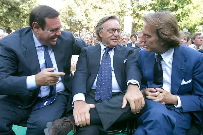 clemente mastella luca di  montezemolo  diego della valle