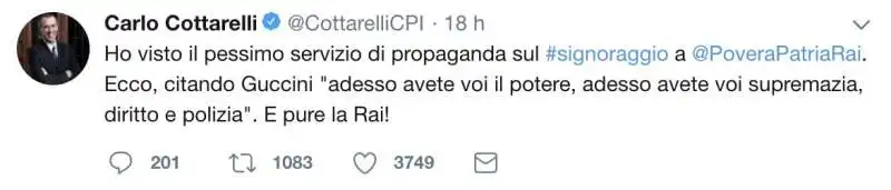 cottarelli vs povera patria