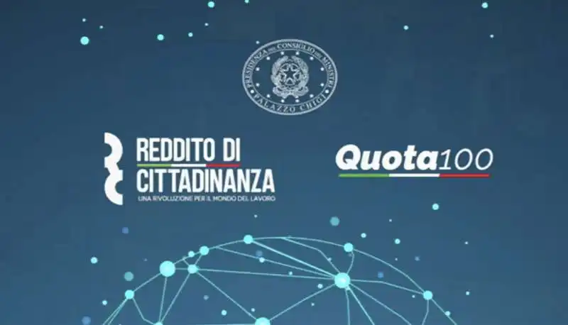 DECRETO REDDITO DI CITTADINANZA QUOTA 100