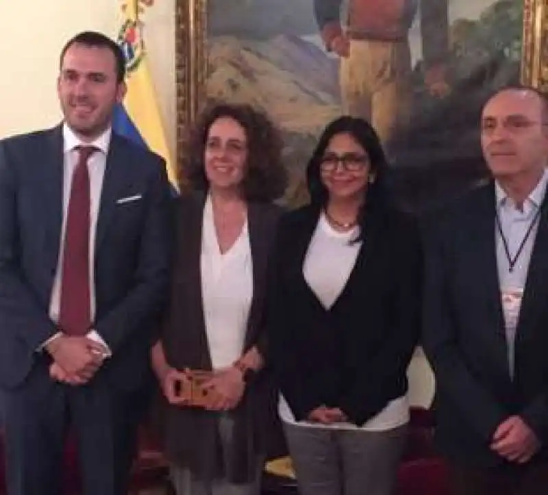 DELEGAZIONE M5S A CARACAS: MANLIO DI STEFANO, ORNELLA BERTOROTTA E VITO PETROCELLI