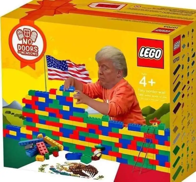 DONALD TRUMP MURO